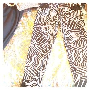 Nice black and white pant